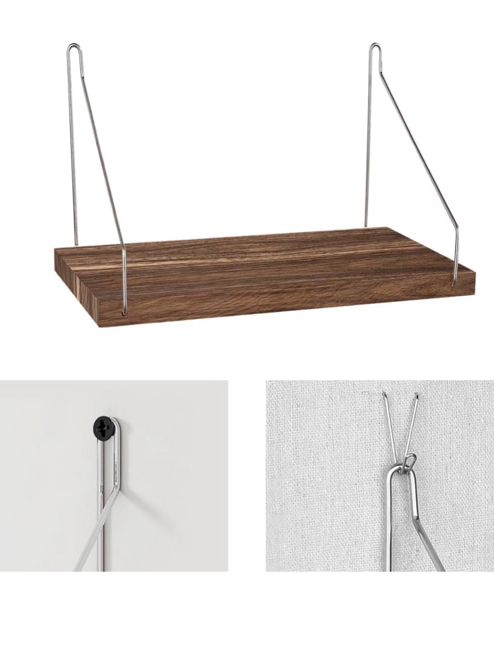 Floating Wall/Cubicle Shelf